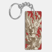 赤いサンゴ キーホルダー (正面左)
