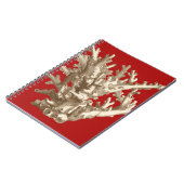 赤いサンゴ ノートブック (左側)