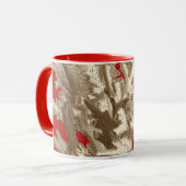 赤いサンゴ マグカップ (正面左)