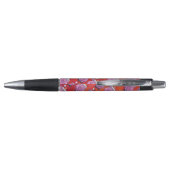 赤いサンタ帽子のかわいい豚 ボールペン (裏面)