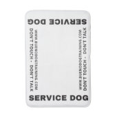 赤いサービスドッグTouchはバスマットを話さない バスマット (正面縦)