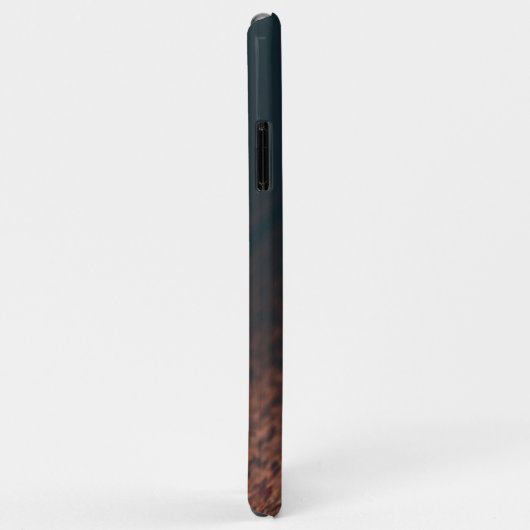 赤いザクロの種がたっぷり入ったガラス Case-Mate iPhoneケース (裏面/右)