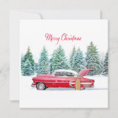 赤いシボレー クリスマス (正面)