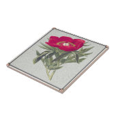 赤いシャクヤク タイル (側面)