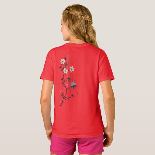 赤いシャツ Tシャツ (裏面フル)