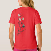 赤いシャツ Tシャツ (裏面)