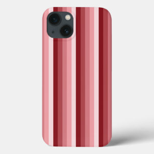 赤いシャドストライプーのケース – Mate iPhoneケース iPhone 13ケース