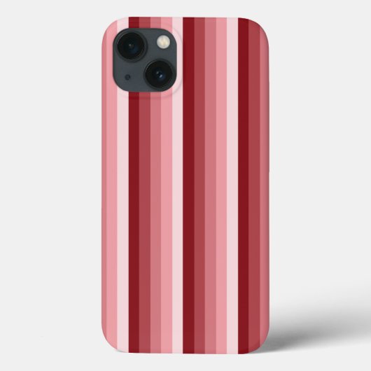 赤いシャドストライプーのケース – Mate iPhoneケース Case-Mate iPhoneケース (裏面)