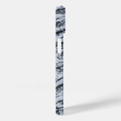 赤いショウジョウコウカンチョウの鳥の冬の雪の電話ケースアート Case-Mate iPhoneケース (裏面 / 右)