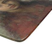 赤いショールを着た少女(Alexei Harlamoff) カッティングボード (角)