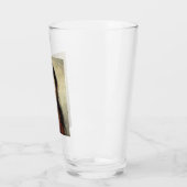 赤いショールを着た少女(Alexei Harlamoff) タンブラーグラス (左)