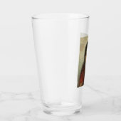 赤いショールを着た少女(Alexei Harlamoff) タンブラーグラス (右)