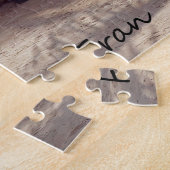 赤いジグソーのパズル ジグソーパズル (側面)