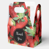 赤いジューシーなイチゴの写真ありがとう フェイバーボックス (オープン)