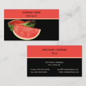 赤いスイカ 名刺 (正面/裏面)