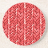 赤いスウェーターのブライズシャワー コースター (正面)