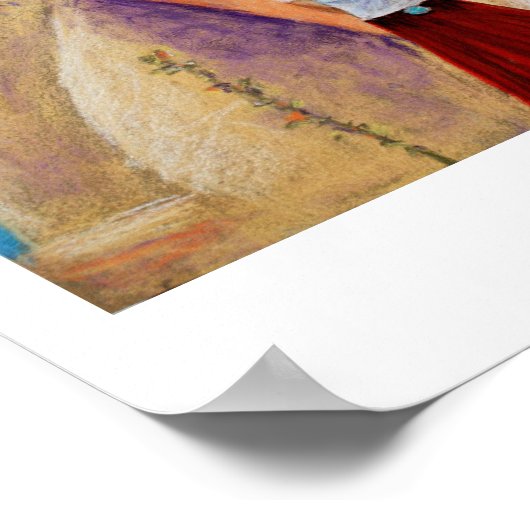 赤いスカート(ME) ポスター (角)