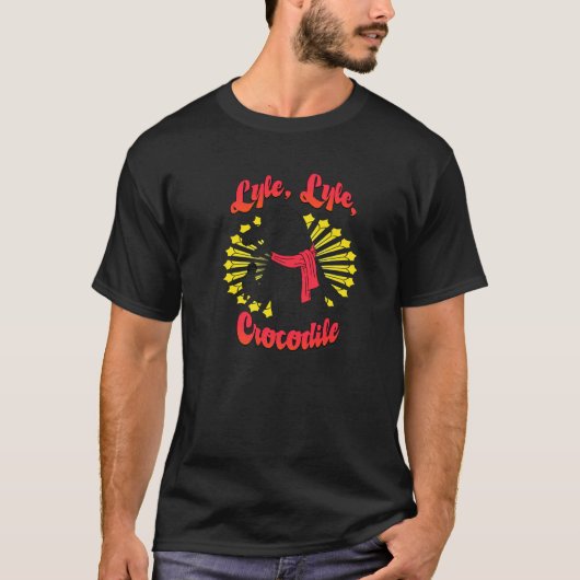 赤いスカーフのライル・ライル・クロコダイル ライル Tシャツ (正面)