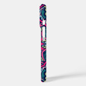 赤いスクラップブックパターンiPhoneケース Case-Mate iPhoneケース (裏面 / 左)