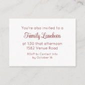 赤いスクリプト神殿 封印 & 食事への招待 エンクロージャーカード (裏面)