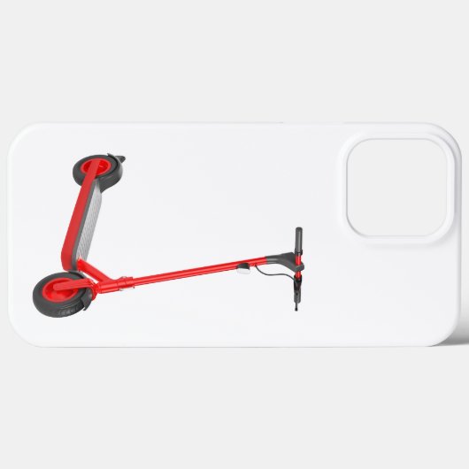 赤いスクーター Case-Mate iPhoneケース (裏面 (横))