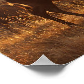 赤いスタッグポスター/プリント ポスター (角)