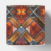 赤いステンドグラス フェイバーボックス (上部)