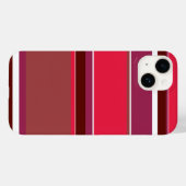 赤いストライプ Case-Mate iPhoneケース (裏面 (横))