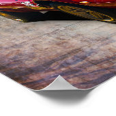 赤いストラトスのポスター ポスター (角)