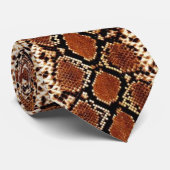 赤いスネークタイ ネクタイ (ロール)