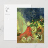 赤いスフィンクス ポストカード (正面/裏面)