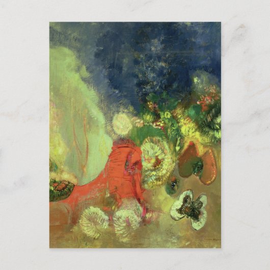 赤いスフィンクス ポストカード (正面)