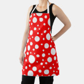 赤いスポットエプロン エプロン (インサイチュ)