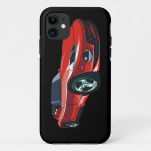 赤いスポーツ・カー iPhone 11 ケース