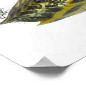 赤いスライダーカメ ポスター (角)