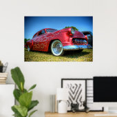 赤いスレッド ポスター (ホームオフィス)