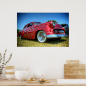 赤いスレッド ポスター (キッチン)