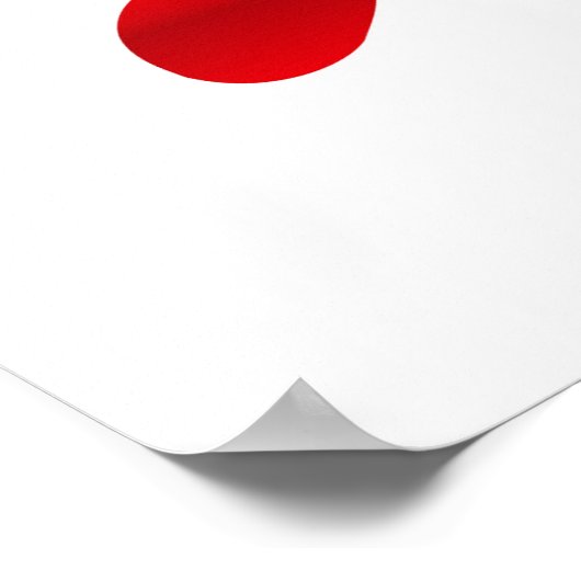 赤いス絵を描プラン ポスター (角)