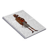 赤いセッターライダー(フル) ノートブック (右側)