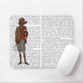 赤いセッターライダー（フル） マウスパッド (マウス)