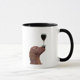 赤いセッター犬のAu Vin 2 マグカップ