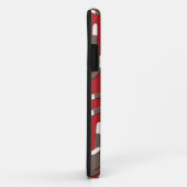 赤いソックス猿のプリント Case-Mate iPhoneケース (裏面/右)