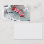 赤いソックス 名刺 (正面/裏面)