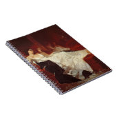 赤いソファーの女性 ノートブック (右側)