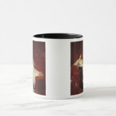 赤いソファーの女性 マグカップ (中央)