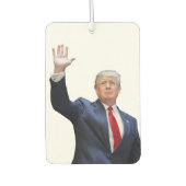 赤いタイのドナルド・トランプ カーエアーフレッシュナー (正面)