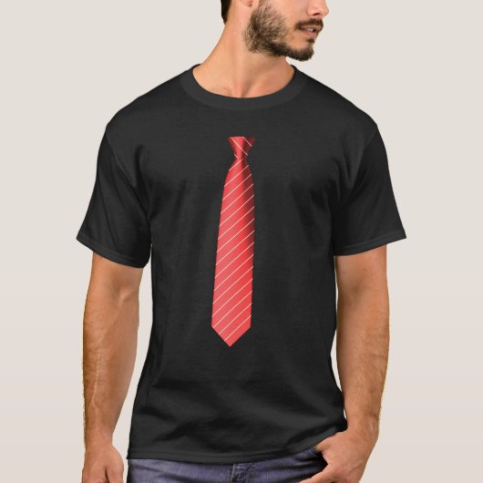 赤いタイのドレスコード Tシャツ (正面)