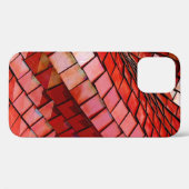 赤いタイルのイラストレーション Case-Mate iPhoneケース (裏面 (横))
