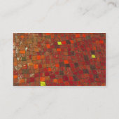 赤いタイル 名刺 (裏面)