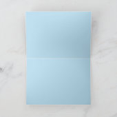 赤いタブビー猫メリークリスマスカッコいい猫 カード (内部)